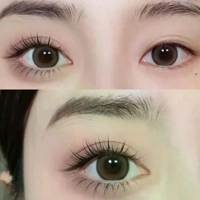 6 Rows Dense Natural False Eye - огляд і ціна Eyelash Extension With Glue