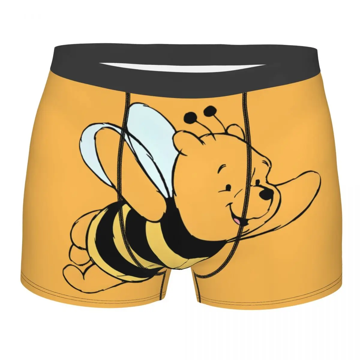 

Custom Winnie The Pooh Underwear Men Print Boxer Briefs Shorts Panties Breathable Underpants