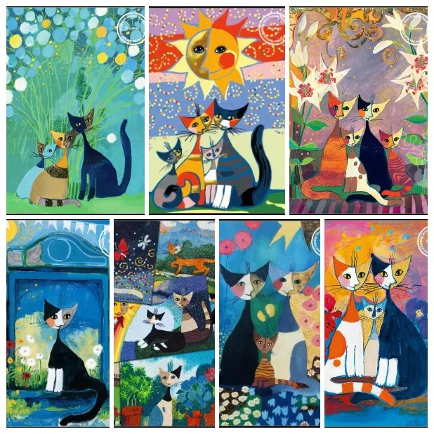 colecao-de-quebra-cabecas-de-gatos-abstratos-florais-boemios-arte-de-paisagem-urbana-com-gatinhos-em-estilo-color-block-folclorico-para-decoracao-de-interiores
