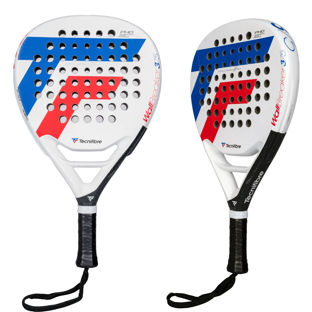 

Padel tennis racket PADle RACKET Tecnifibre WALL BREAKER 375 TENNIS RACKET Carbon 3k Panel Tennis RacketFor beginners