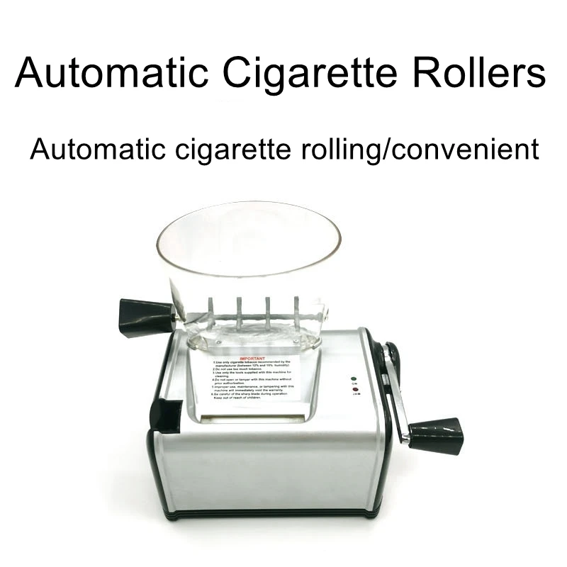 

Electric large cigarette rollers filler automatic stainless steel cigarette rolling machine 8mm cigarette pipe puller