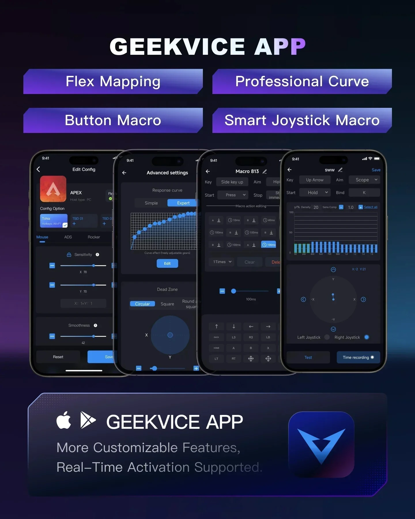 AIMZENIX AX600 MONSTER Pro Keyboard & Mouse Adapter for PS5/PS4/Xbox Series X|S/Xbox One/Switch - Supports 3.5mm Headset & Mobil