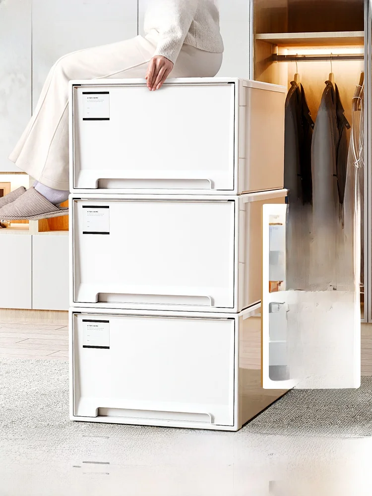 Taili البلاستيك Der Sle صندوق تخزين للملابس الداخلية المنزل استخدام خزانة منظم صندوق تخزين مكتبي تصميم بسيط