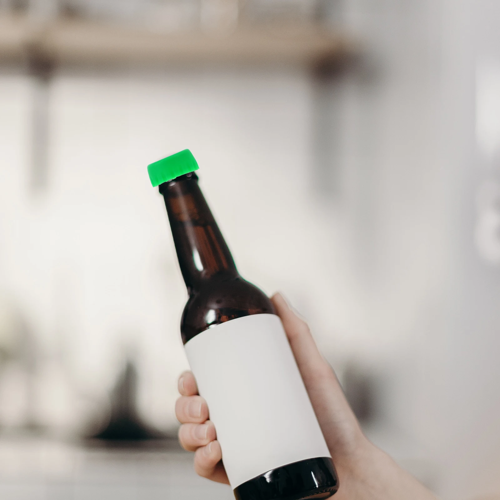 

6pcs Silicone Bottle Stoppers Airtight Seals Beer Caps Long Use Preserve Flavor Practical Portable Easy Kitchen Bar