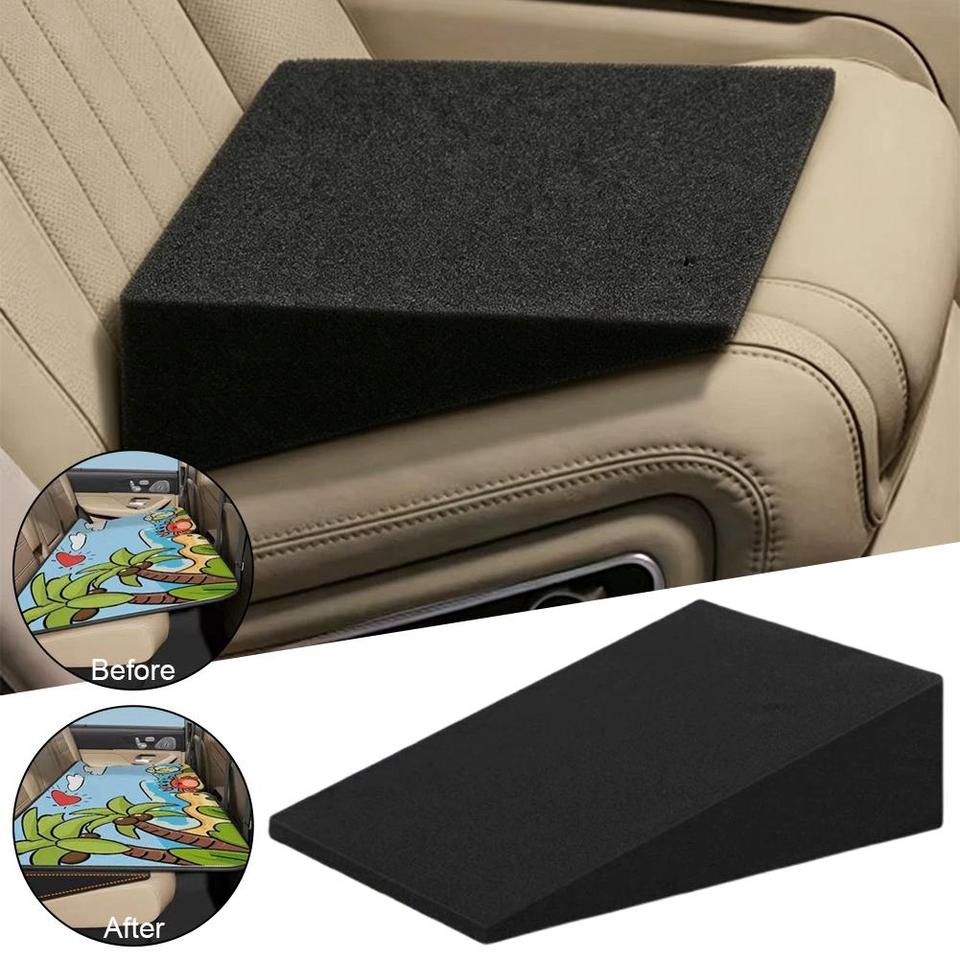  Car Seat Leveling Pad Memory Sponge Car Seat Cushion Fatigue Relief Increase Height Pad Flattening The Rear Seats Of The Car 