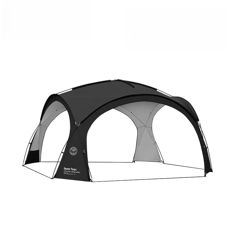 

Rainproof sunscreen self-driving waterproof silver canopy camping sunshade tent ball tent dome