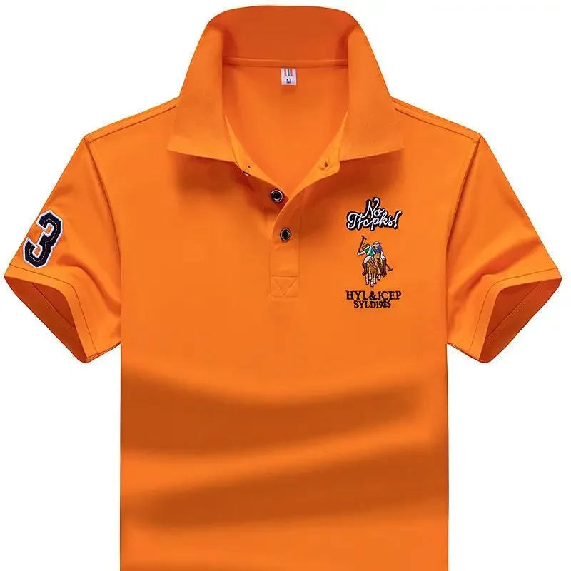 733 Orange Polo