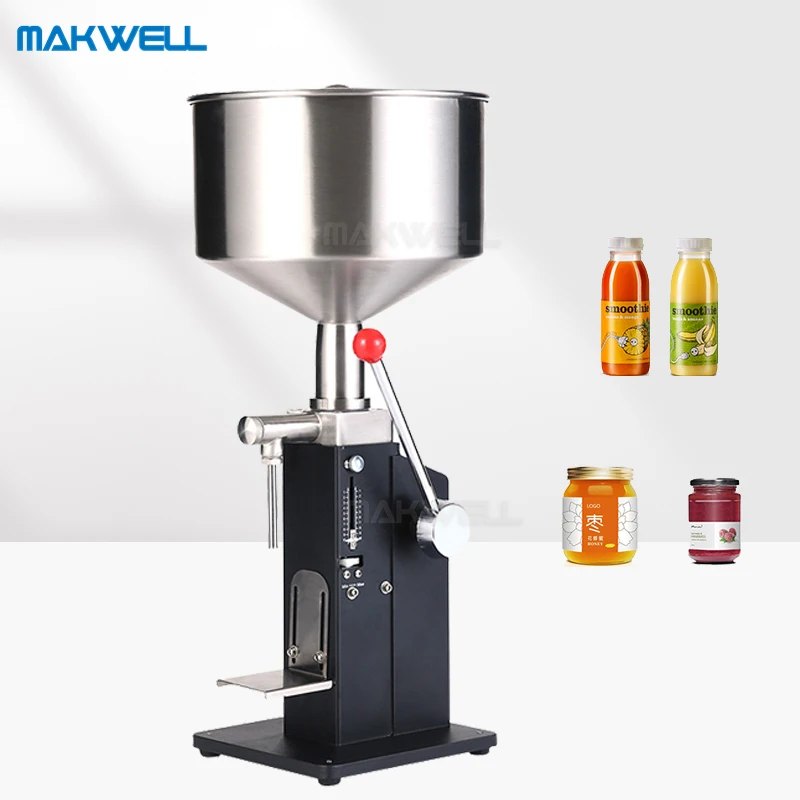 

MAKWELL Manual Filling Machine Honey Sauce Bottle Quantitative Filling Machine Beverage Cosmetics Peanut Butter Liquid Paste