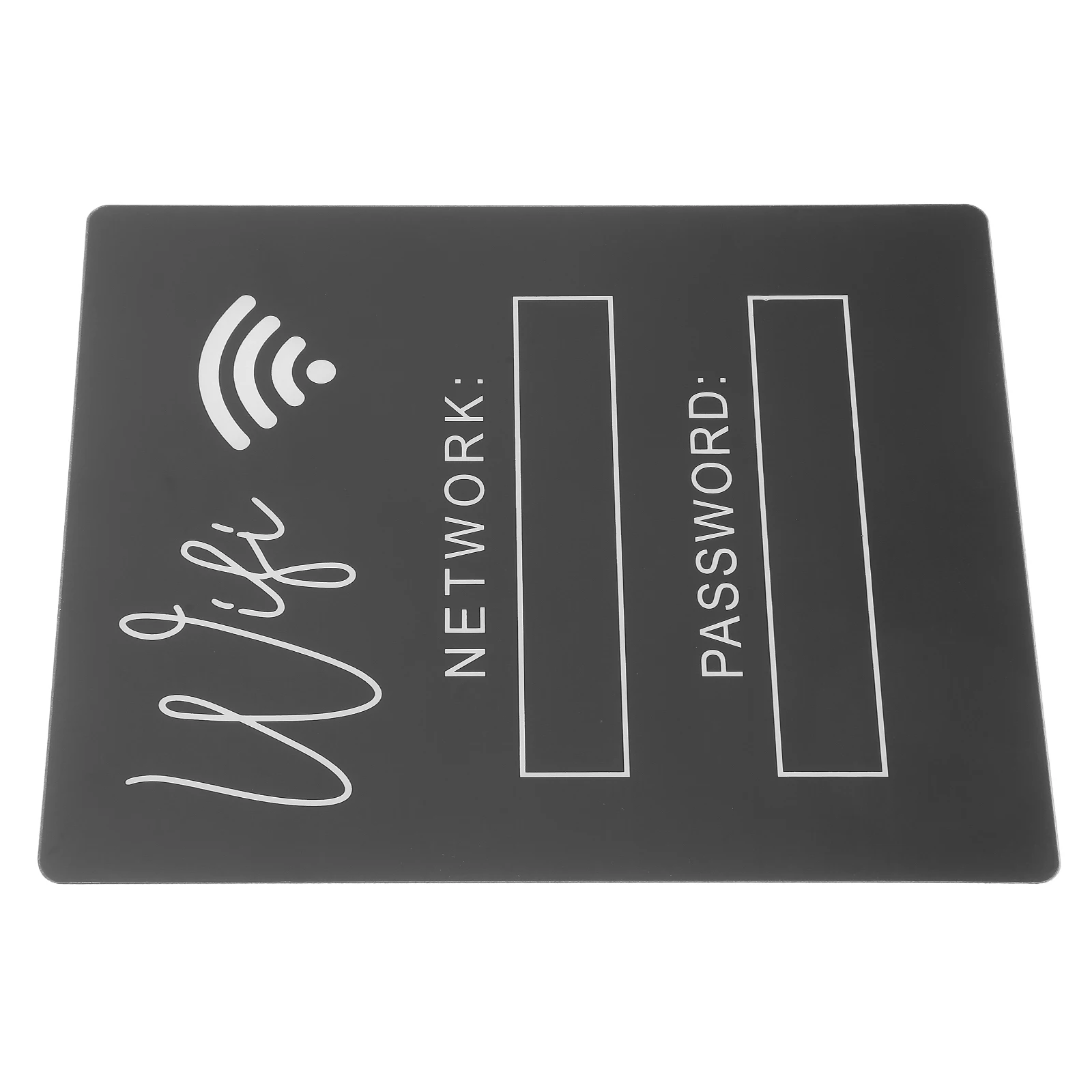

Acrylic Password For Home Office Hotel Guests Desktop Reminder Easy Clean Stylish Decorative Board Guest Room Essentials