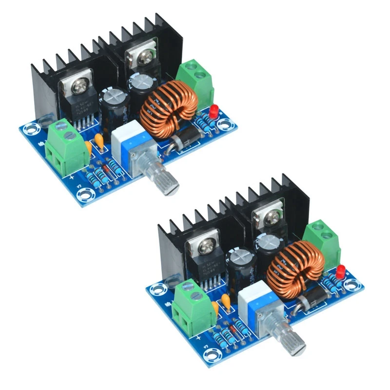 2X DC Voltage Regulator Regulator XH-M401 XL4016E1 High-Power Buck Module DC-DC