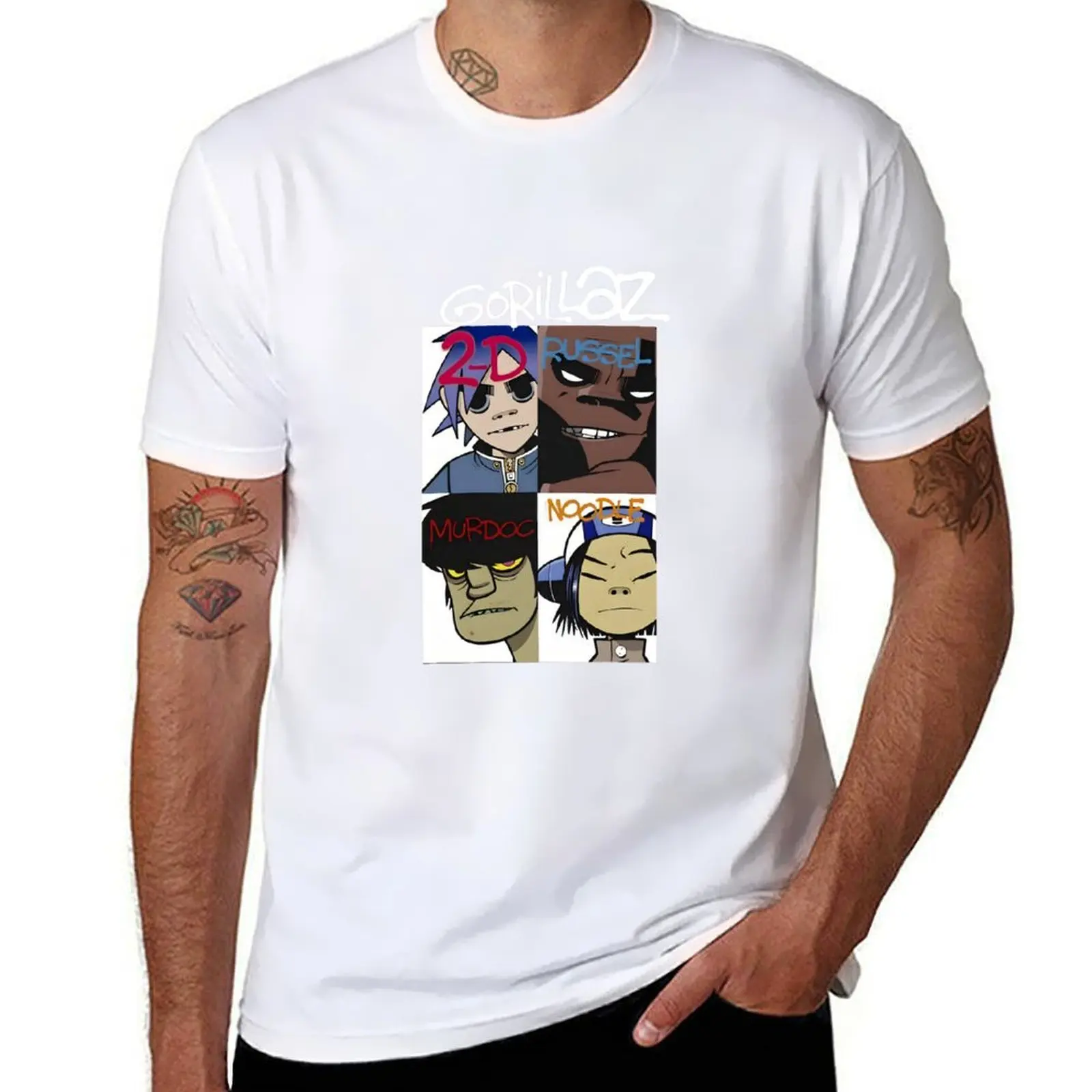 

5.Copy of the legend of my familygorillaz ,gorillaz gorillaz gorillaz T-Shirt man tshirt anime tshirt T-Shirt