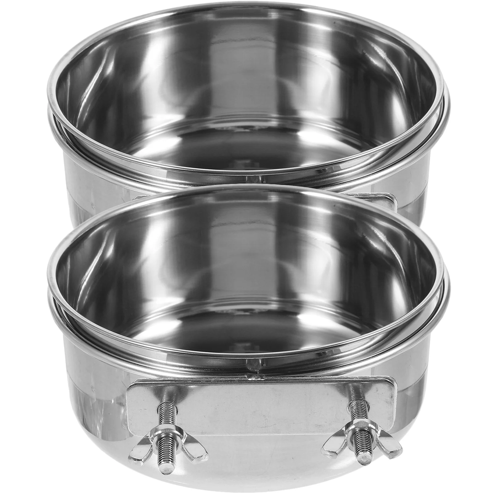 

2Pcs Bird Feeder for Cage Parrot Food Bowl Indoor Bird Water Feeder Cup Parakeet Cage Accessories Small Pet Supply