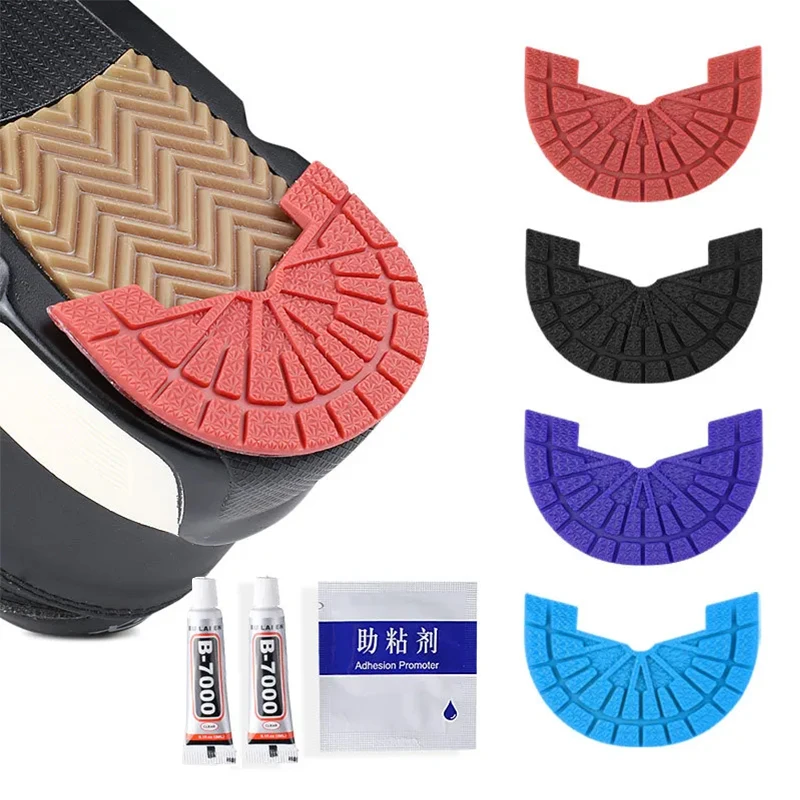 Rubber Sole Protector Sneakers Outsole Shoes Repair Stickers Non-Slip Insoles Self-Adhesive Replacement Shoe Sole Wear-resistant
