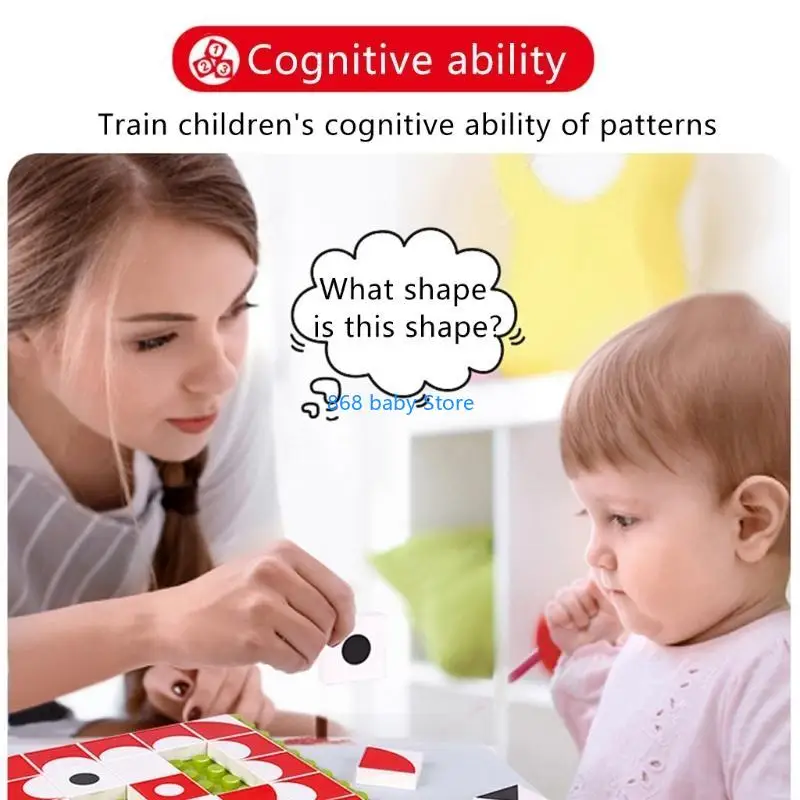 29ee 208pcs Holz Puzzle Puzzle Geometrisches Denken Trainingsspiel Kinder lernen