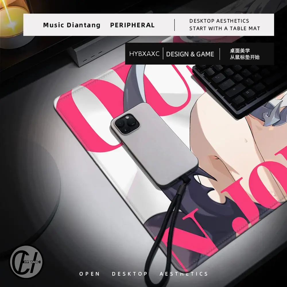 Anime Cartoon Large Mouse Pad Extended Zenless Zone Zero Anby Nicole Demara Mana Figures Keyboard Pad Large 120x60 XXL Desk Mat