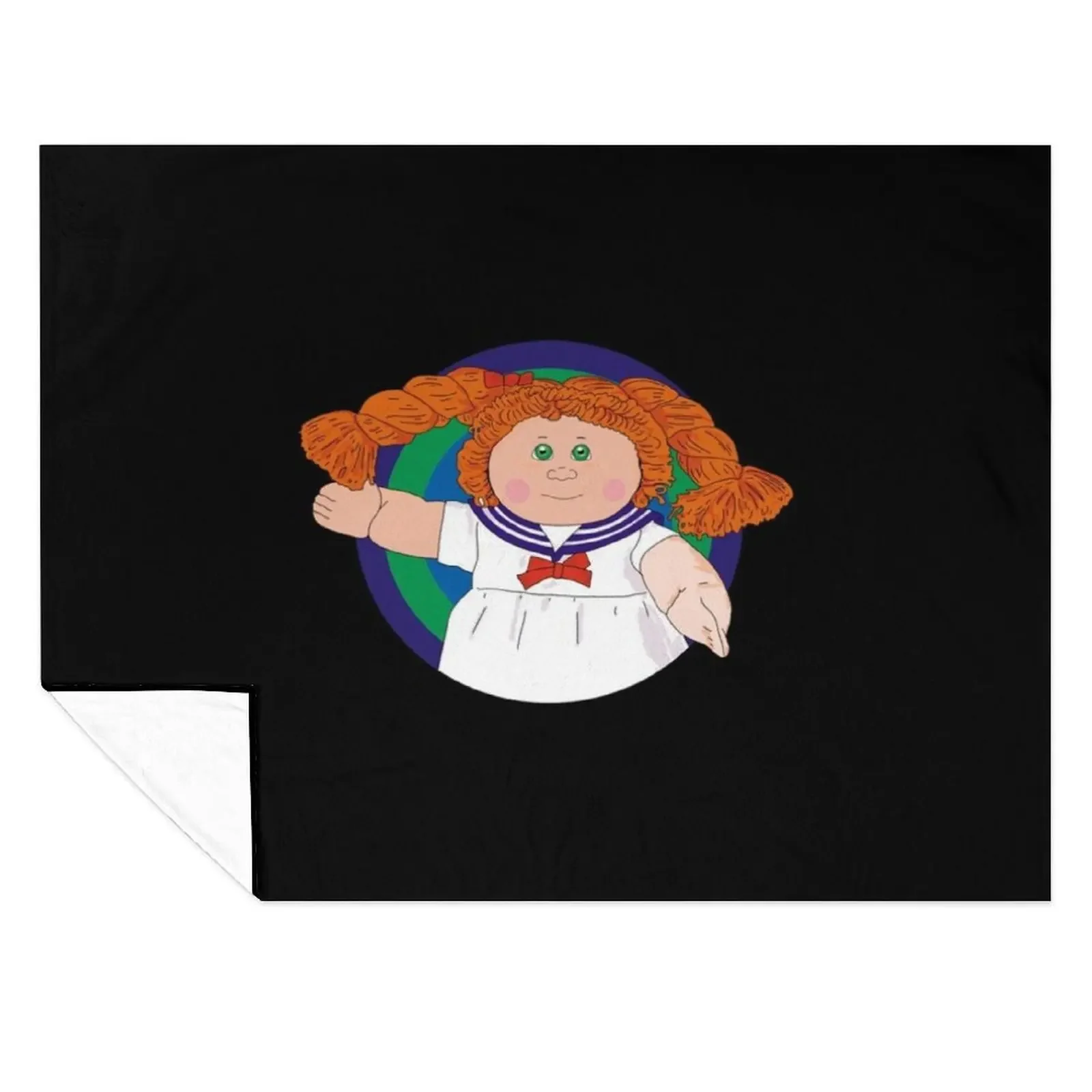 

Marine Cabbage Patch Throw Blanket valentine gift ideas Tourist heavy to sleep for winter Blankets