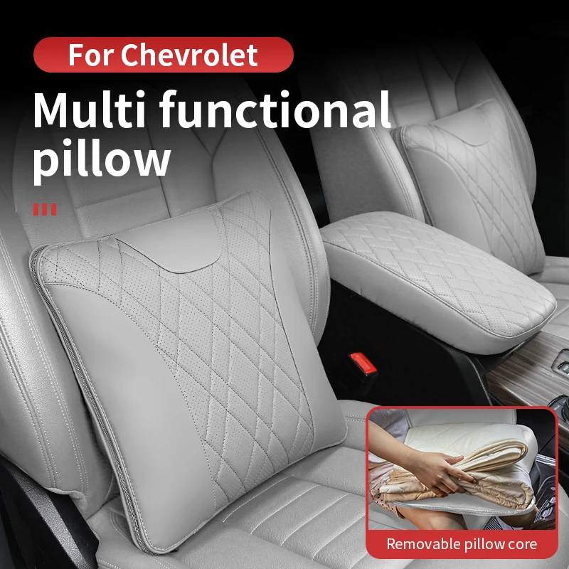 

For Chevrolet Multi functional pillow the simple and versatile design without patterns can be used as both a pillow and a quilt