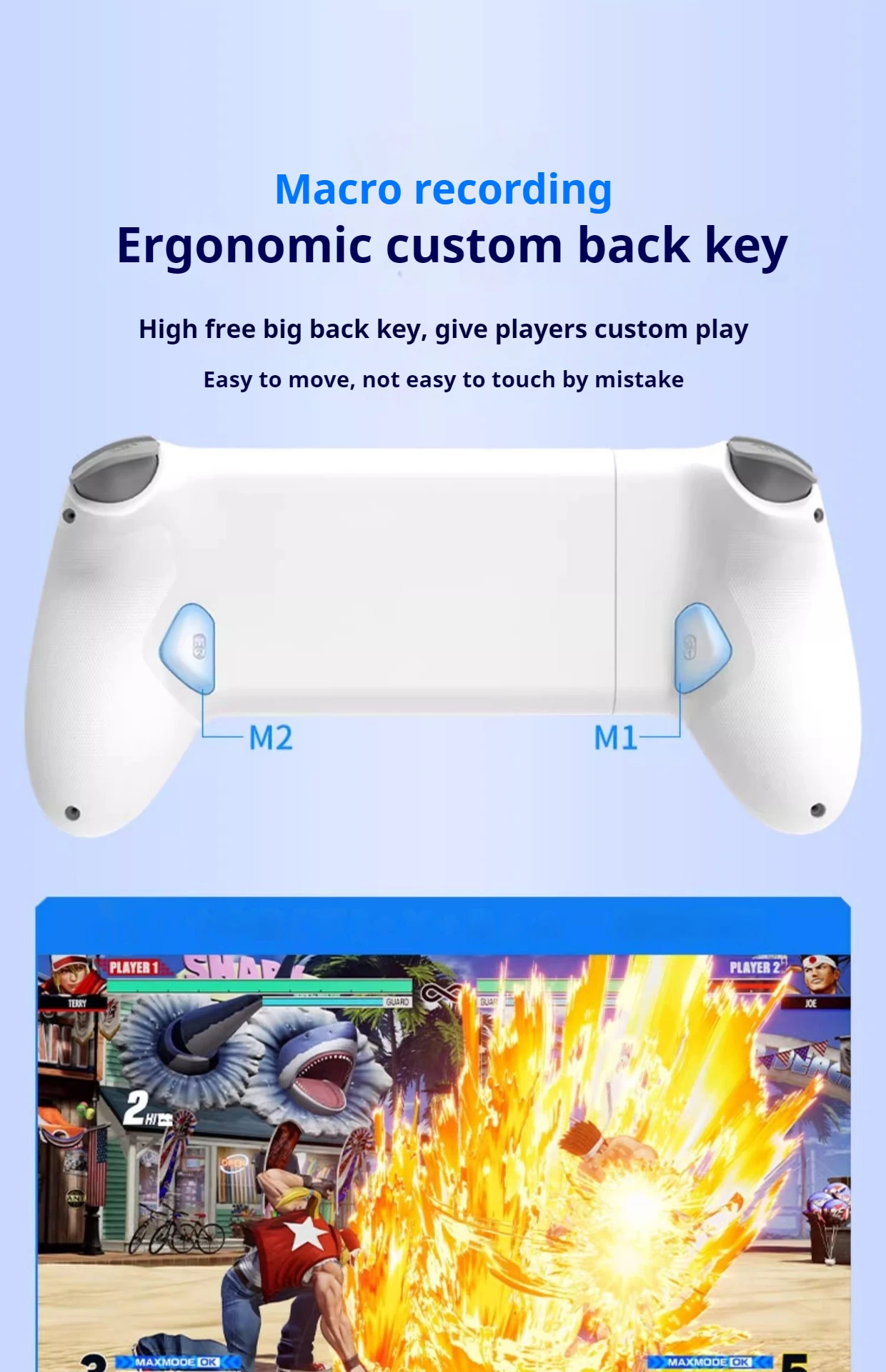 Gamepad Gaming Steuerung Für Mobile Android Handy Cellular PC Tablet Hall Effekt Joystick Befehl Typ C Game Pad Controller – Detail 11