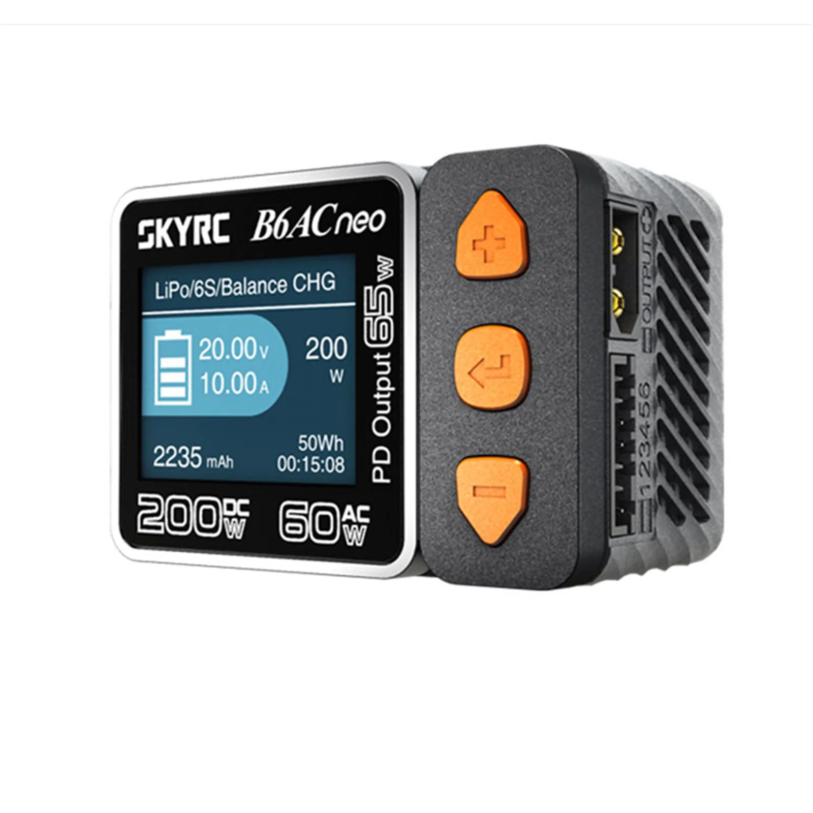 Digital Balance Charger 200W Charging Capacity And Reliable Protection Intuitive User Interface