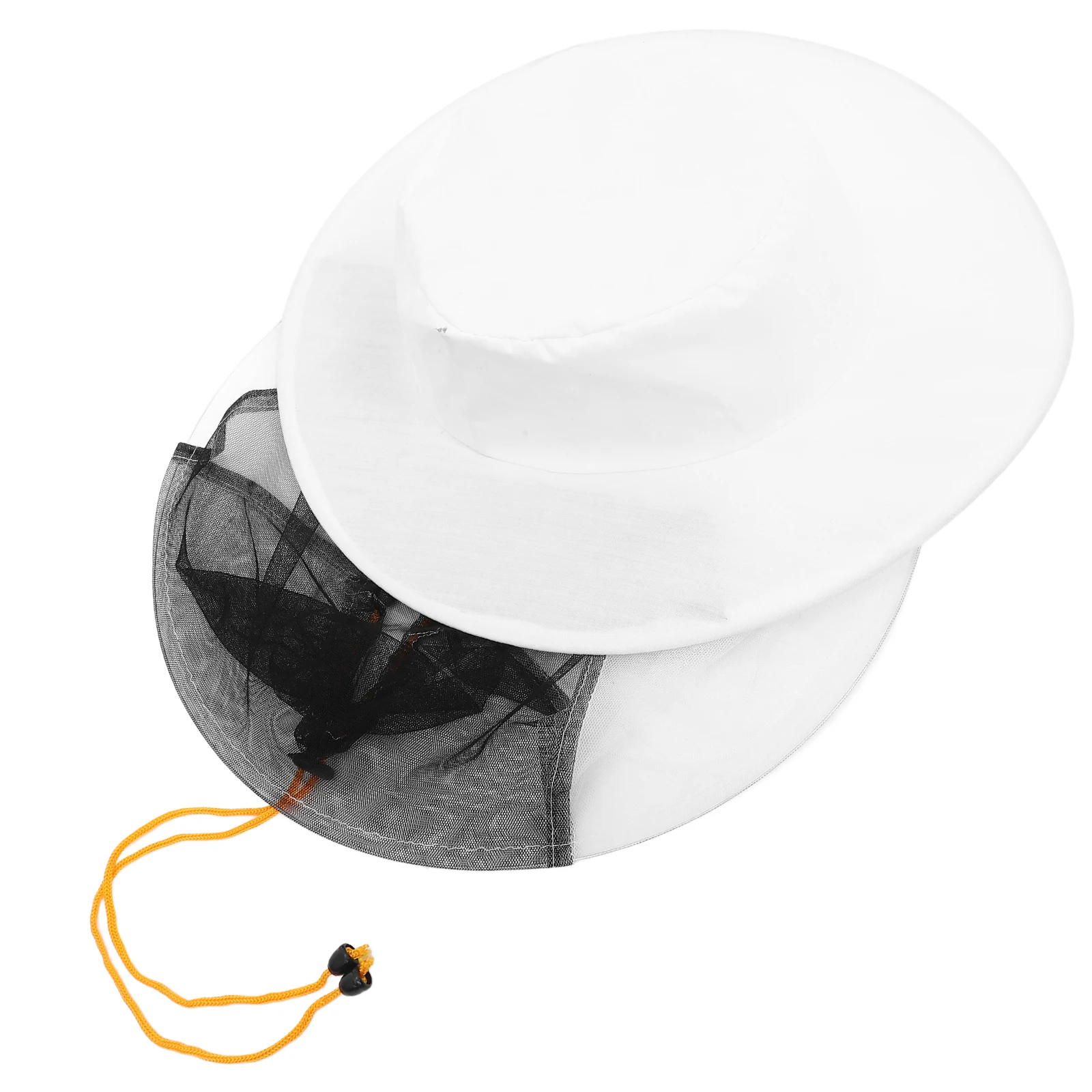 

1pc Beekeeper Hat With Wide Brim Mesh Netting For Bee Feeding Fishing Hiking Travel Portable Reusable Professional Outdoor