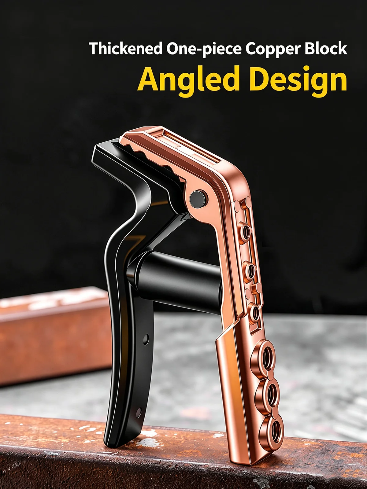 Bent Head Welding Electrode Holder 300A-1000A Heavy Duty Copper Clamp Welding Tongs Machine For Motorcycle Joining Repair Tool view 3