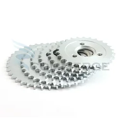 1Pcs 420/428 24T/26T/28T/29T/31T/35T/37T Teeth 30mm Rear Gear Sprocket Fit For Honda Monkey Motorcycle Pit Dirt Bike Accessories