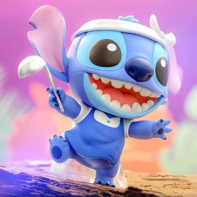 Stitch COSBI Collector\'s Edition Blind Box Milk Tea Mystery Box Figure Model Doll Toy Home Decoration Collections Trendy Play