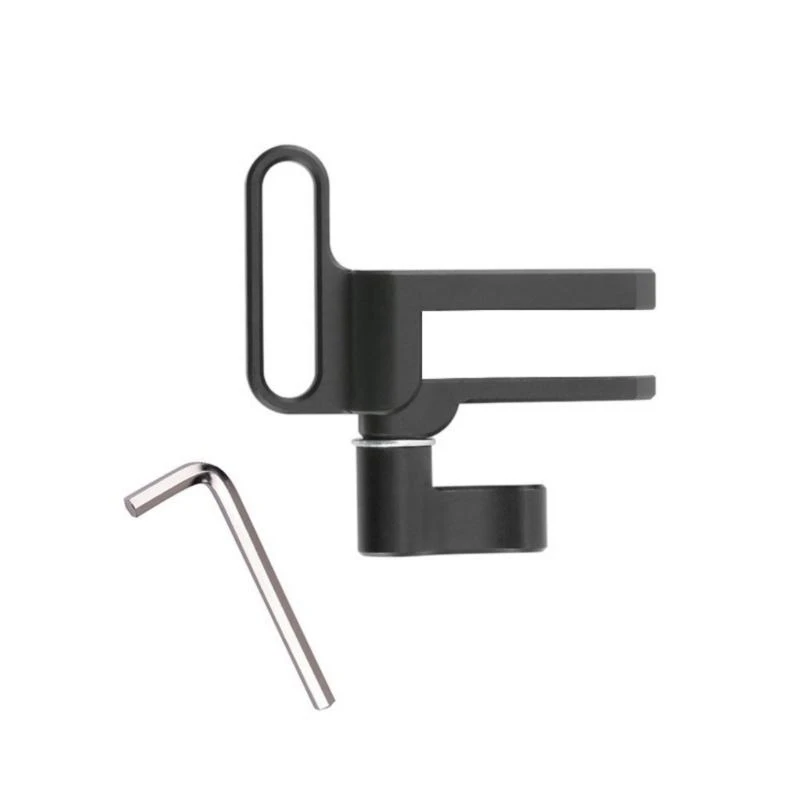 Aluminum Alloy Cable Lock Clip for DSLR Cameras with 1/4inch Thread Screw
