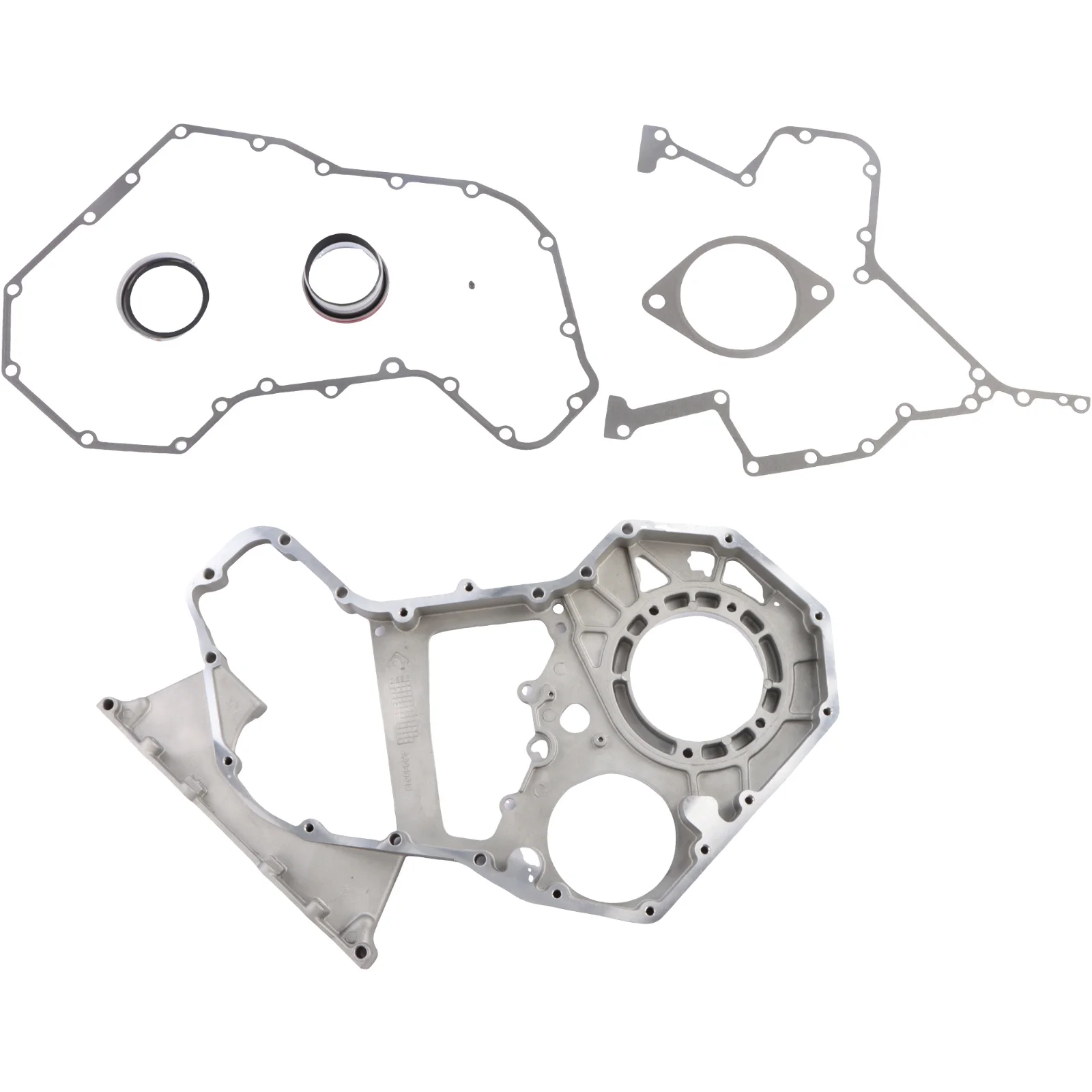 Pump Front Timing Gear Case Housing Cover Kit Seal W/ Sleeve 3936256 For 2500 3500 Turbo Diesel 1994-1998 5.9L 6B 6BT Cummins