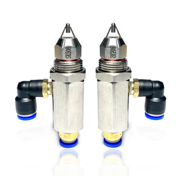 Umidificatore a spruzzo con ugello atomizzatore ad ultrasuoni in acciaio inossidabile con accessori controllo degli odori ugello di soppressione della polvere di nebbia secca S304