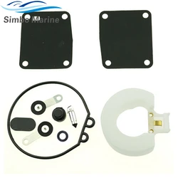 Carburetor Repair Kit For Tohatsu Nissan 2 Stroke 4 5 8 9.8 HP 369-87122 369-87122-1 6L5-W0093-00-00 6N0-W0093-00-00 18-7765