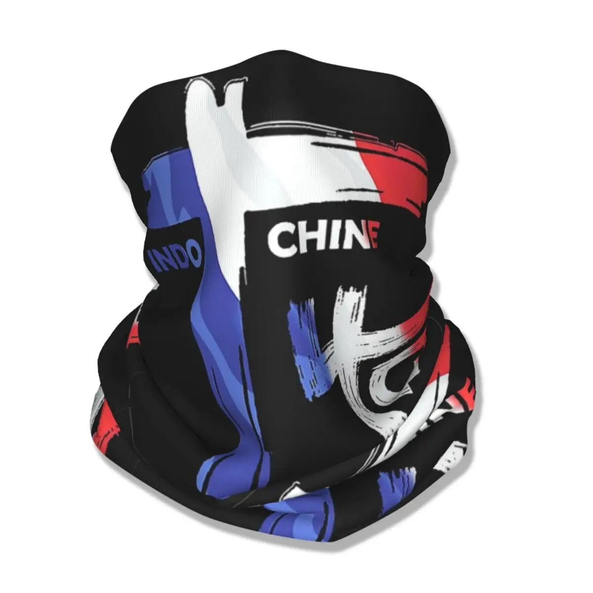 Indochine-Bandana con logotipo de música para hombre y mujer, bufanda cálida con estampado de polaina para el cuello, para deportes al aire libre, Unisex, a prueba de viento