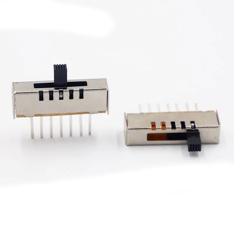 SS-15E01 مفتاح تبديل بخمسة أوضاع 1P5T مفتاح منزلق بـ 7 دبابيس معدات إمداد الطاقة مفتاح تبديل بخمسة أوضاع #3