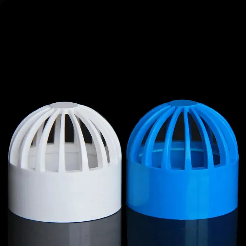 

20/25/32/40/50/63/75/90/110mm PVC Water Filter Cap Net End Pipe Solvent Weld Pressure Pipe Fitting Connector Aquarium Pond Pool