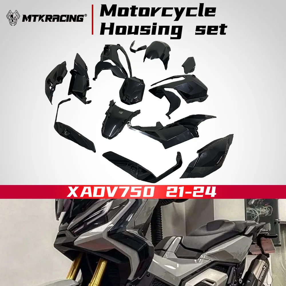 Moto Accesorios Completo Para For X-MAX 300 2023 Negro Juego Carenado Carcasas Panel Kits Cuerpo Cubiertas Piezas