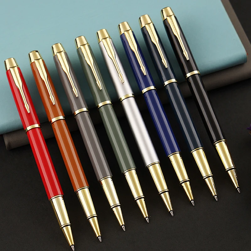 Metal Ball Point Pen Clip Signature Ballpoint Pens For Business Writing Office Stationery Commercial Gift Pens