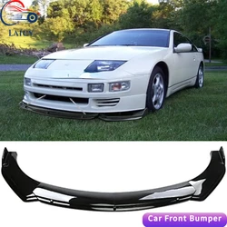 LAICY For Nissan 300ZX 1990-1996 Car Front Body Bumper Spolier Lip Chin Diffuser Splitter Air Dam Kit Protector Guard Cover