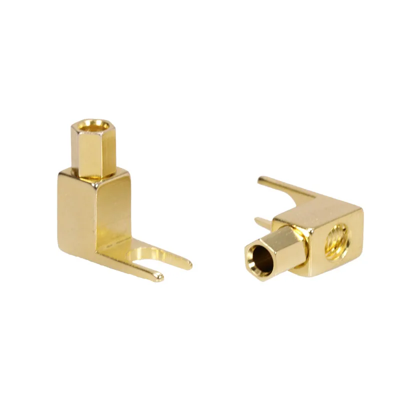 8pcs  High Quality Speaker Fork Jack Connector Spade Plug For 4mm U Banana Plug Adapter