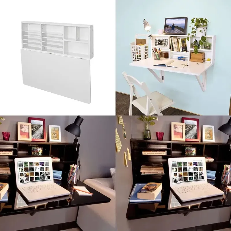 Space Saving Wall Mounted Folding Computer Desk