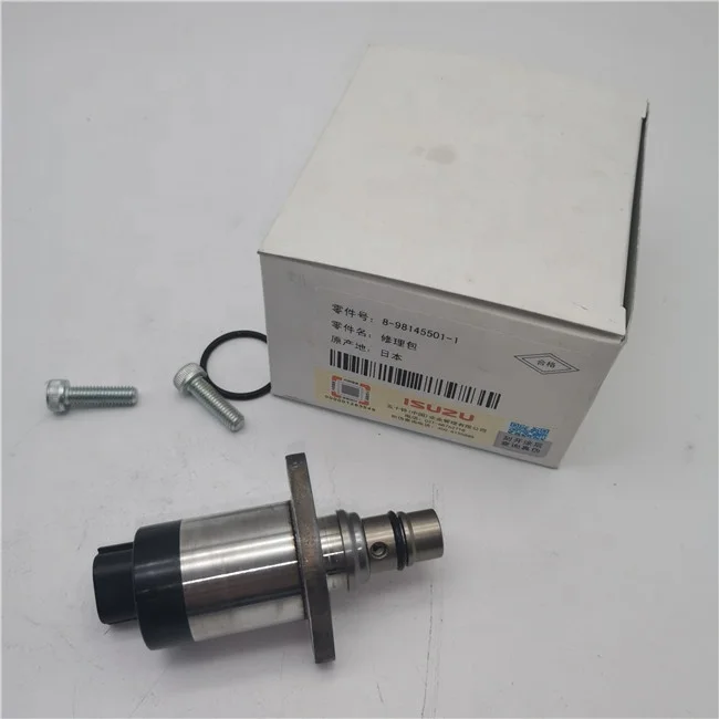 Excavator 4JJ1 Suction Control Valve SCV Valve 8-98145501-1