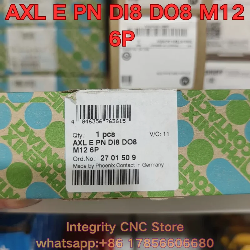 New AXL E PN DI8 DO8 M12 6P PLC module 2701509
