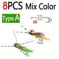 8pcs Mix Col Type A