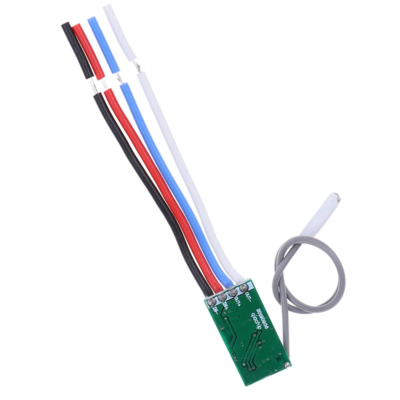 ~Hot Sale 433Mhz 1CH RF relay receiver wireless remote control light switch micro module
