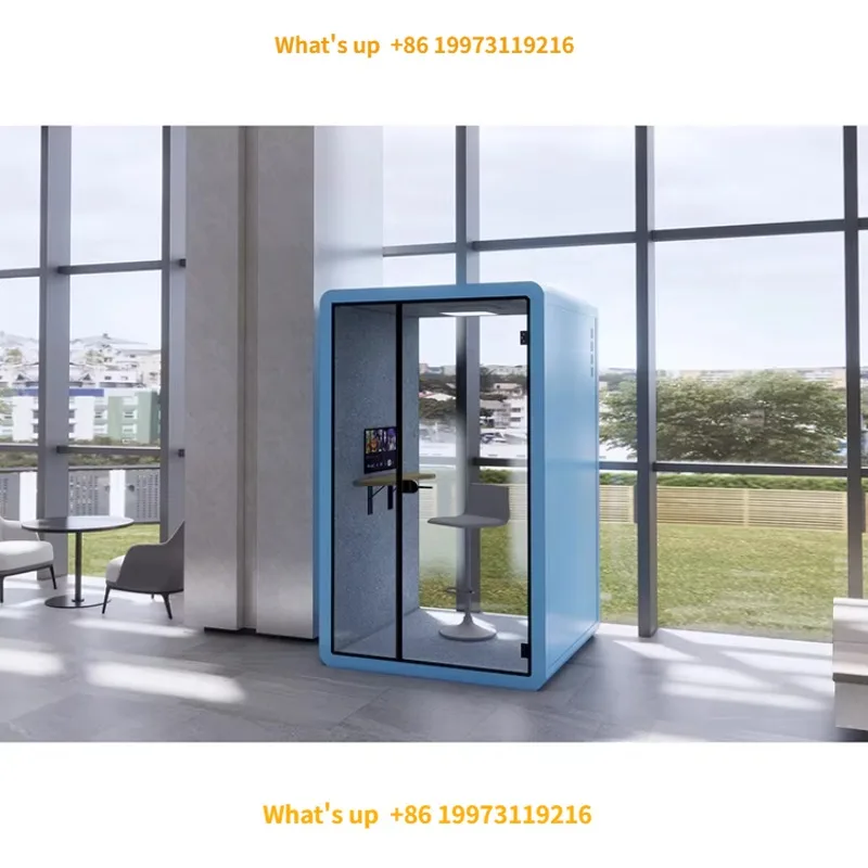 2026 hot Quiet Pod Acoustic Booth Soundproof Room Ideal for Home Office Personal Use