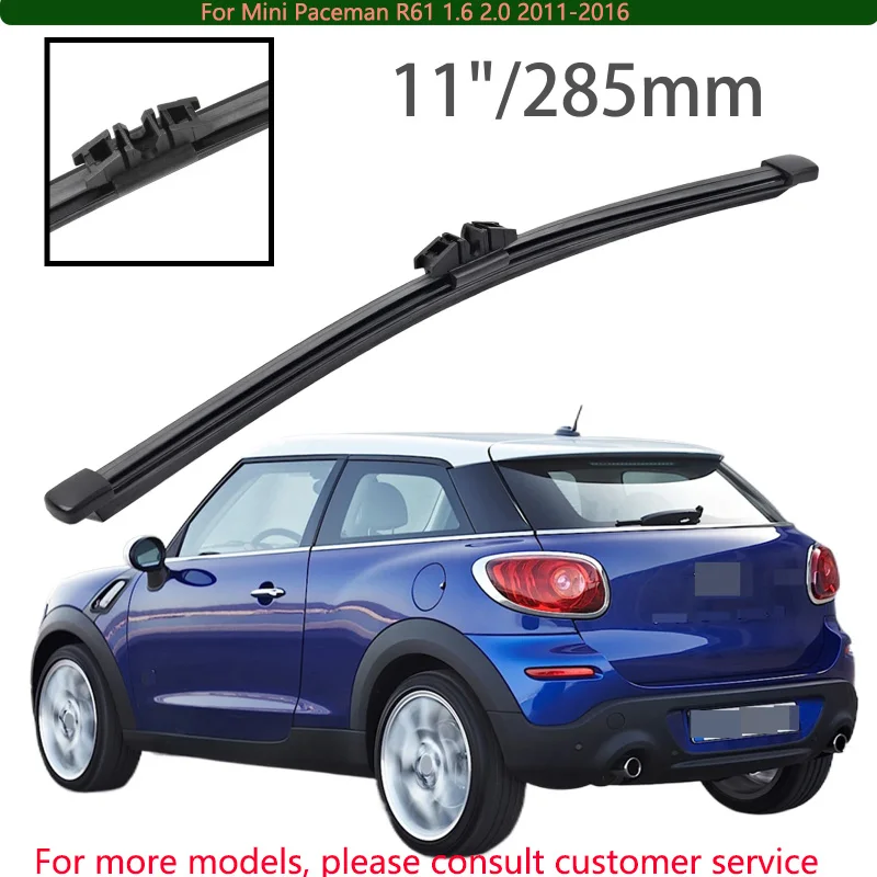 

For Mini Paceman R61 1.6 2.0 2011-2016 Car Accessories 11" Rear Windshield Windscreen Washer Wiper Blade