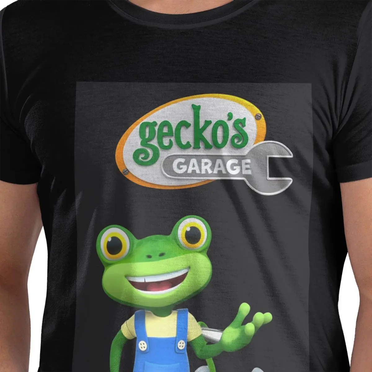

Geckos Garage 100% Cotton T-Shirt Men's Fashion T Shirts Men O-Neck Short Sleeve S-6XL