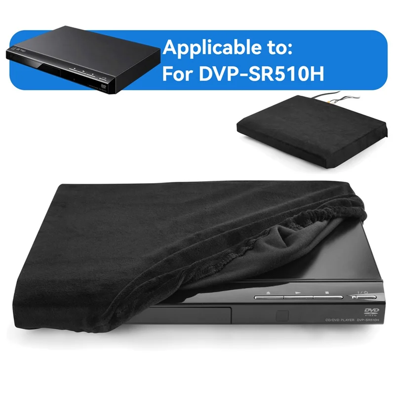 FFYY-Couvercle anti-poussière pour lecteur DVD Sony DVP-SR510H- Conception lavable pour une protection améliorée