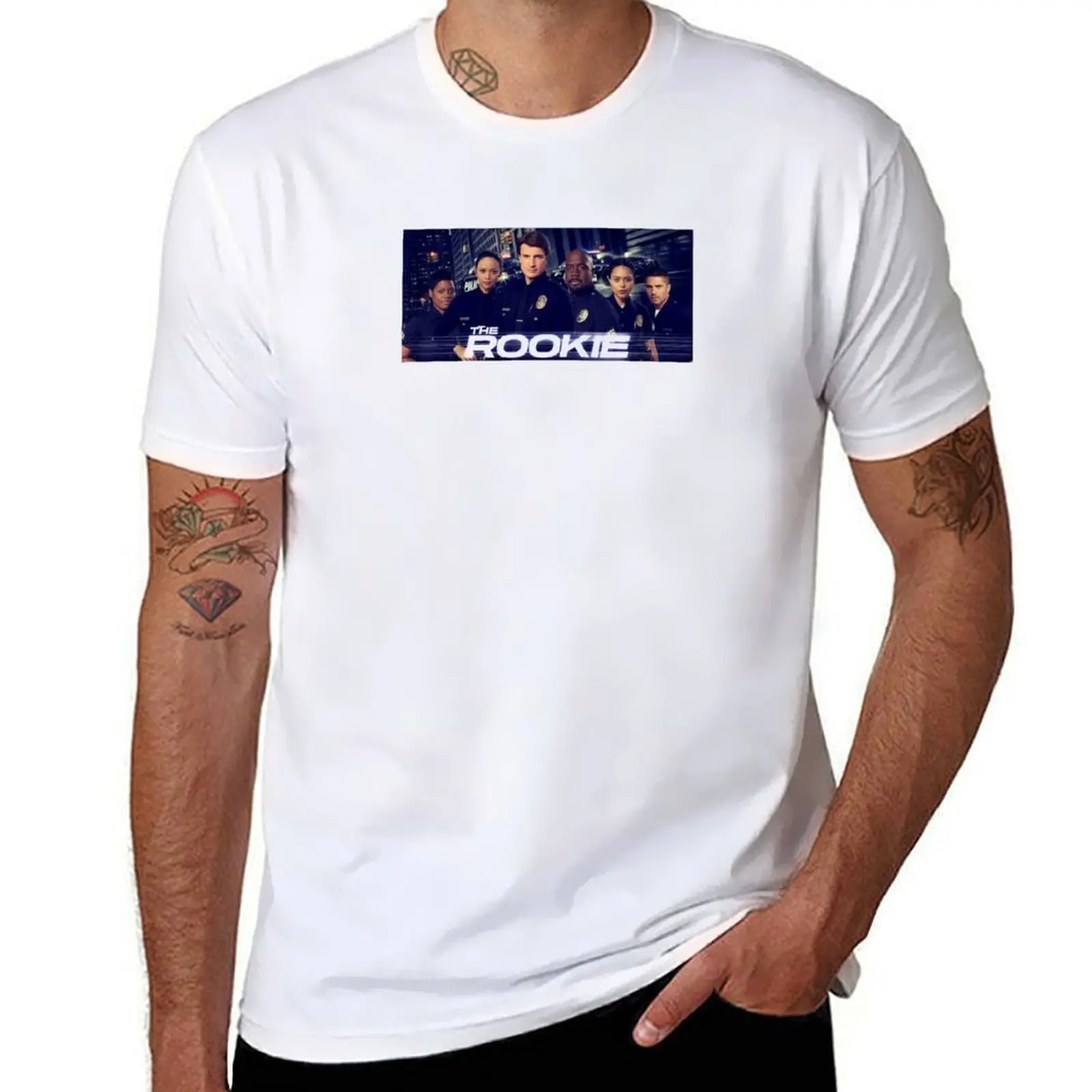 

The Rookie Crew- Netflix T-Shirt anime tshirt t shirt for man 100 percent cotton t shirts for man slim fit T-Shirt