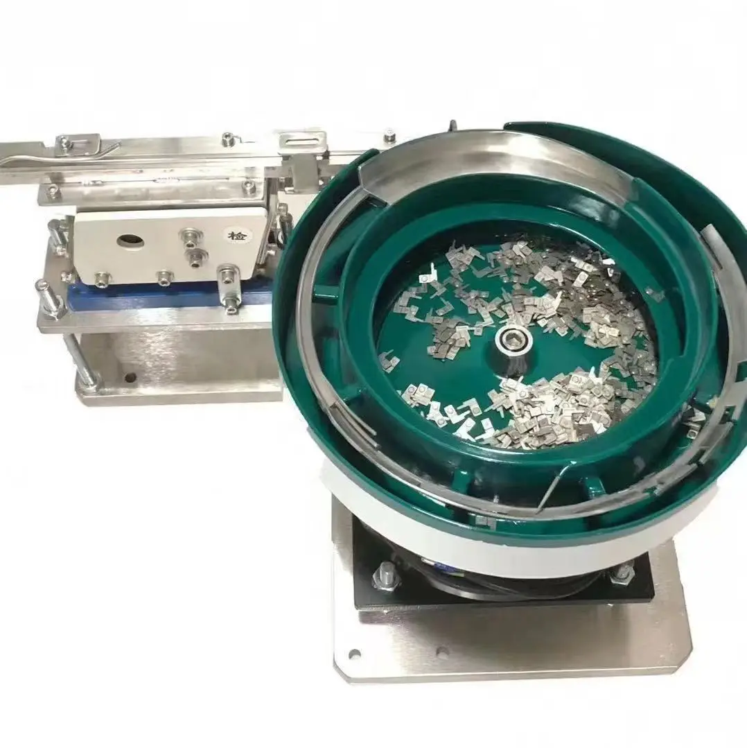 Precision Aluminum Disk Feeder Auto Vibratory Bowl Full-Automatic Parts Feeder Industrial Feeding Machine for Manufacturing