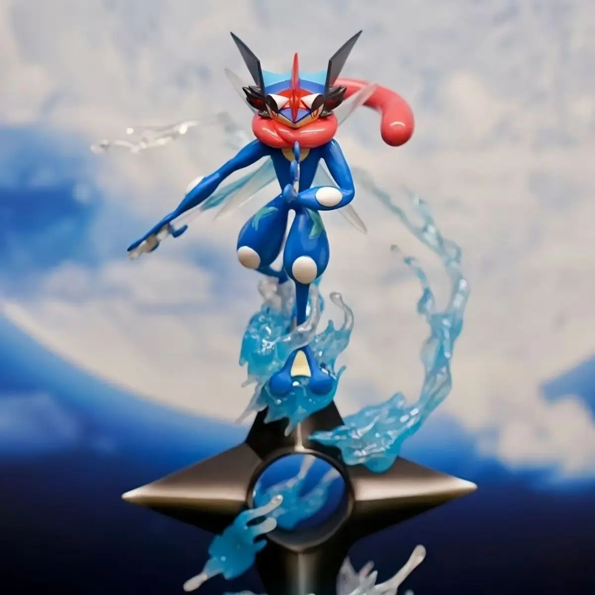 بوكيمون نينجا سلحفاة الضفدع رمي سكين Gengar أنيمي مجموعة الأسرة يمكن تقديمها كهدية مهرجان PVC لطيف ألعاب الحيوانات الأليفة هدية